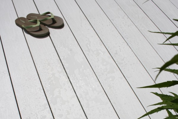 Террасная доска из ДПК Terrapol Практик моноколор Жемчуг (под заказ) купить в Тюмени