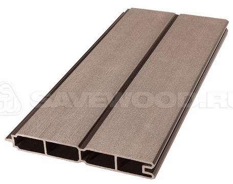 Заборный профиль из ДПК Savewood SW Agger матовый терракот купить в Тюмени