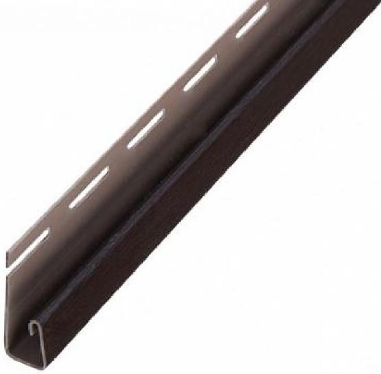 J-профиль Альта-профиль для откоса универсального Альта Декор (отделочные элементы) Коричневый купить в Тюмени