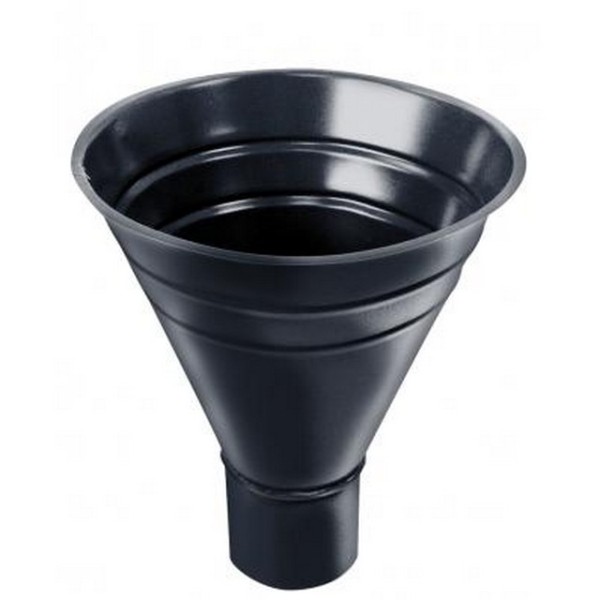 Водосток Grand Line 125x90 – Воронка водосборная RAL 7024 купить в Тюмени