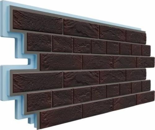 Термосайдинг Доломит Венецианский Кирпич 40 мм Алтея купить в Тюмени