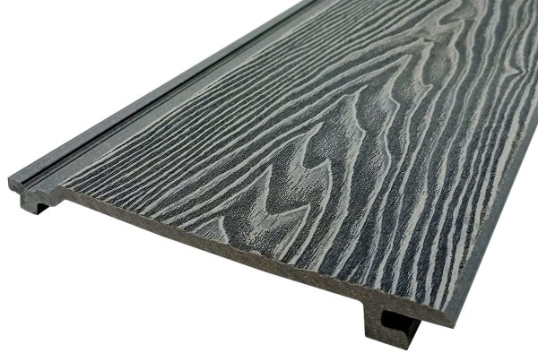 Сайдинг Darvolex 185x19x3000мм, 3D тиснение Серый купить в Тюмени