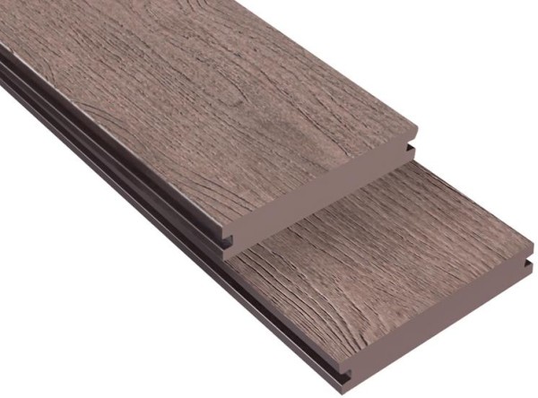 Террасная доска ДПК Outdoor 3D полнотелая NEVADA/CALIFORNIA BROWN коричневая микс купить в Тюмени