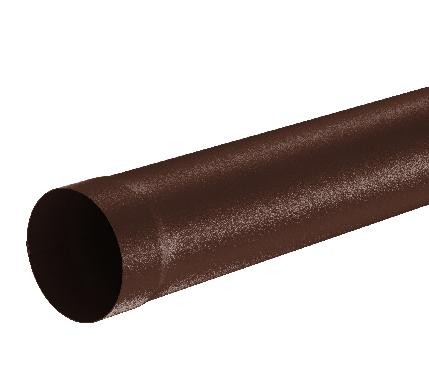 Водосток Aquasistem, Система 150/100 - Труба водосточная 3.00м RAL 8017 Коричневый matt купить в Тюмени