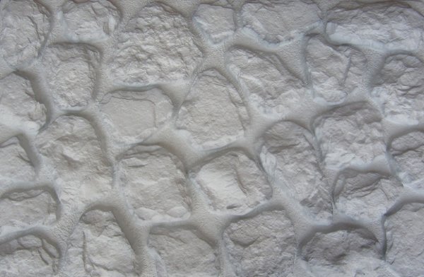 Фасадная панель Аэлит Камень мелкий Белый купить в Тюмени