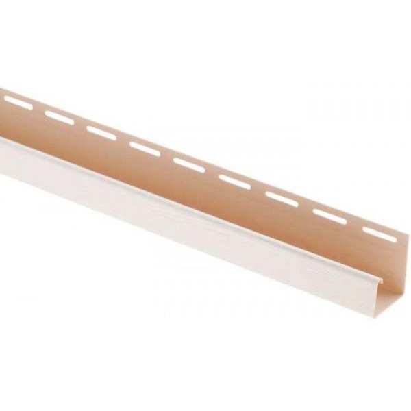 J-профиль Люкс Крашенный, T-15, ВН, Белый купить в Тюмени