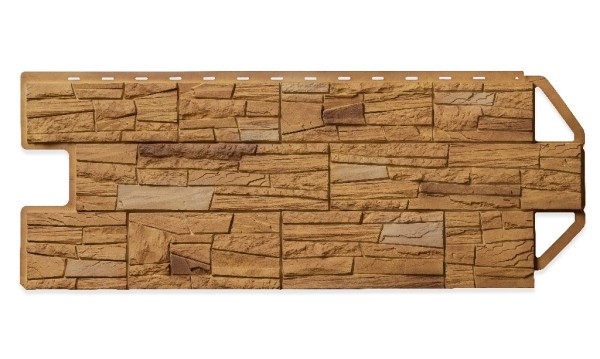 Фасадная панель Цокольный сайдинг Альта профиль Каньон Невада Комби купить в Тюмени