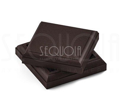 Комплект крышка/юбка для столба SEQUOIA BROWN купить в Тюмени