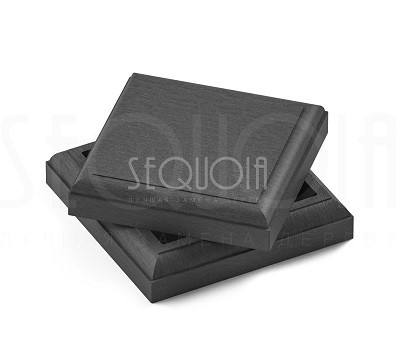 Комплект крышка/юбка для столба SEQUOIA GRAY купить в Тюмени