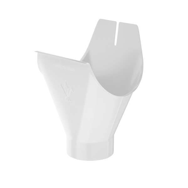 Водосток Aquasistem, система 150/100 - Воронка желоба RAL 9003 Белый купить в Тюмени