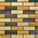 Фасадная плитка Кирисс Фасад Клинкерный кирпич 2х цветный №39 купить в Тюмени