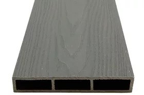 Доска  для грядок из ДПК NauticPrime 3D серый 150х25х2950 купить в Тюмени