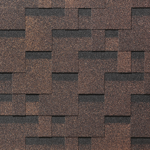 Гибкая черепица PIE EUROPA Docke, коллекция Матрица Коричневый купить в Тюмени