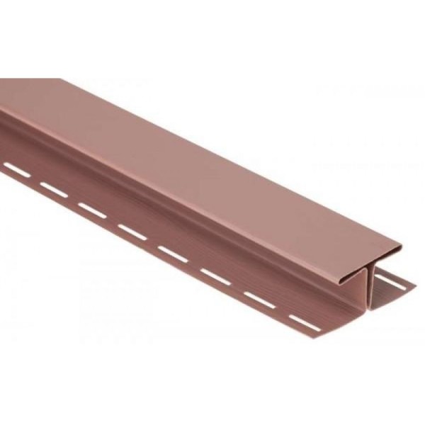 Н-профиль Люкс Крашенный, T-18, ВН, Красно-коричневый купить в Тюмени