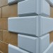 Угол Наружный к Фасадным Термопанелям Доломит Дагестанский Камень 400 мм Белый купить в Тюмени