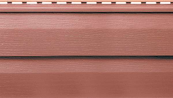 Виниловый сайдинг Канада плюс премиум, красно-коричневый купить в Тюмени