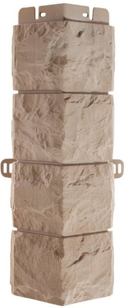 Фасадная панель Наружный угол фагот (талдомский), 0,45 х 0,13м (н) купить в Тюмени
