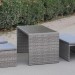 Диван-Трансформер AFINA плетеный из иск. ротанга S330G-W78 Grey купить в Тюмени