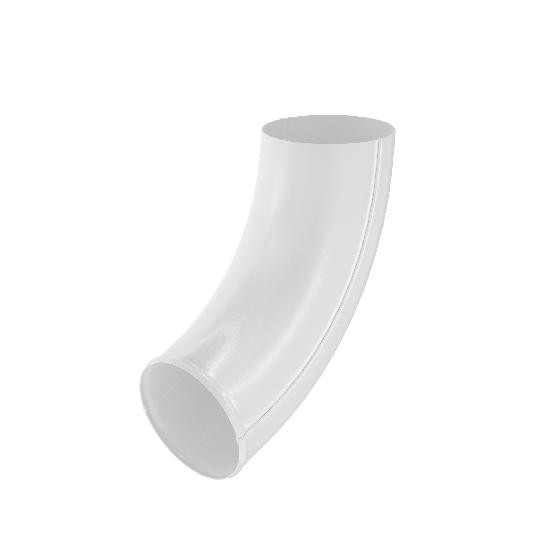 Водосток Aquasistem, система 150/100 - Отвод трубы RAL 9003 Белый купить в Тюмени