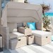 Комплект мебели AFINA плетеной из иск. ротанга AFM-330 Beige купить в Тюмени