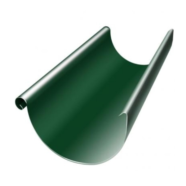Водосток Grand Line 125x90 – Желоб 3м RAL 6005 купить в Тюмени