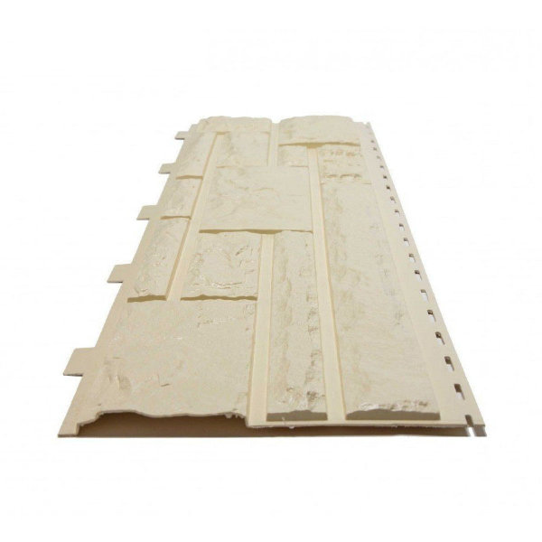 Фасадная панель Доломит, Стандарт, Слоновая кость купить в Тюмени