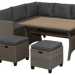 Комплект мебели AFINA плетеной из иск. ротанга AFM-307G-Grey купить в Тюмени