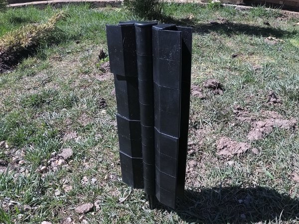 Угловой элемент поворотный, пластиковый от 60° до 300° для доски 300х30 мм из ДПК чёрный Holzhof купить в Тюмени