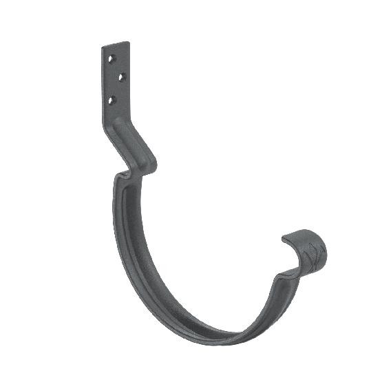 Водосток Aquasistem, Система 125/90 - Крюк крепления желоба короткий RR 23 Маренго matt купить в Тюмени