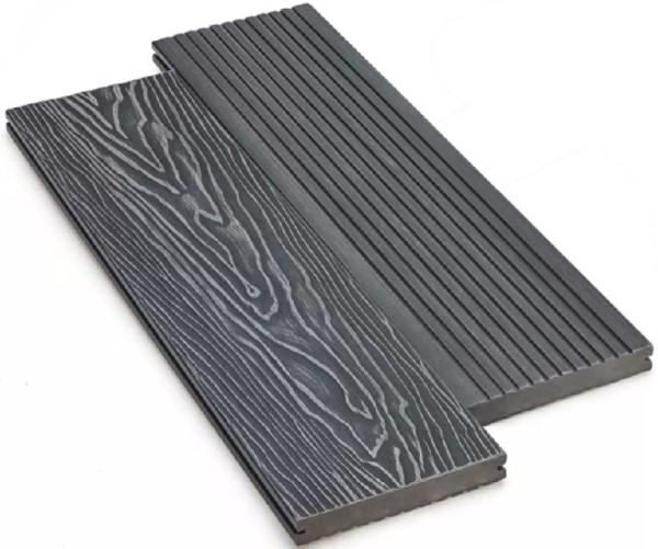 Террасная доска ДПК Deckart Monolit 3D Графит купить в Тюмени