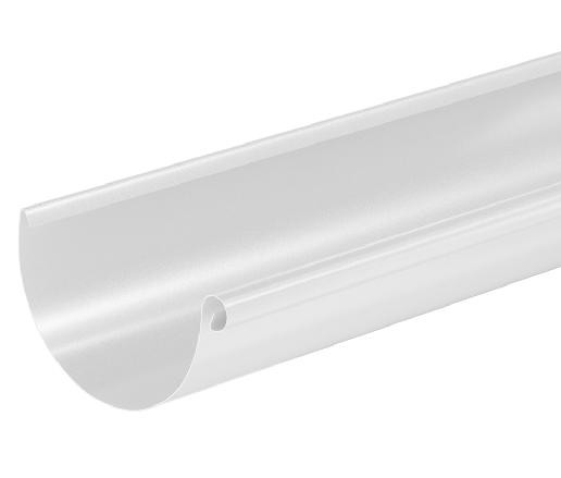 Водосток Aquasistem, система 125x90 - Водосточный желоб 3.00м RAL 9003 Белый купить в Тюмени