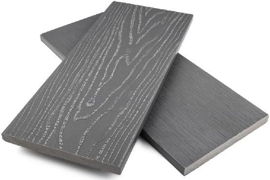 Заборная доска ДПК полнотелая NanoWood Серый купить в Тюмени