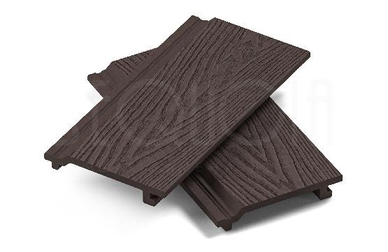 Доска фасадная ДПК 3D SEQUOIA Evolution WOOD BROWN купить в Тюмени