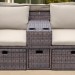 Комплект мебели AFINA плетеной из иск. ротанга AFM-330B Brown купить в Тюмени
