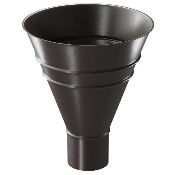 Воронка водосборная Döcke STAL PREMIUM, Шоколад купить в Тюмени