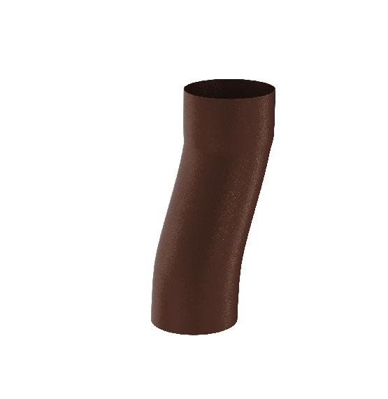 Водосток Aquasistem, Система 125x90 - S-обвод RAL 8017 Коричневый matt купить в Тюмени