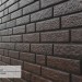 Фасадная панель Ю-Пласт Стоун Хаус Кирпич Коричневый купить в Тюмени