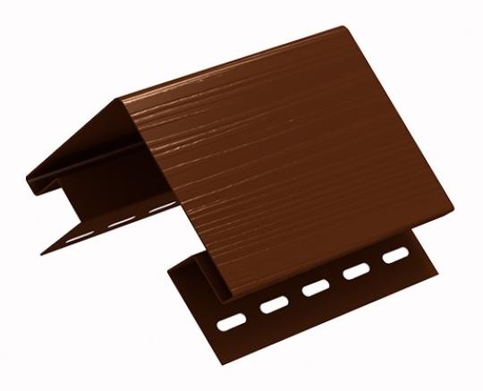 Наружный угол Ю-пласт коричневый купить в Тюмени