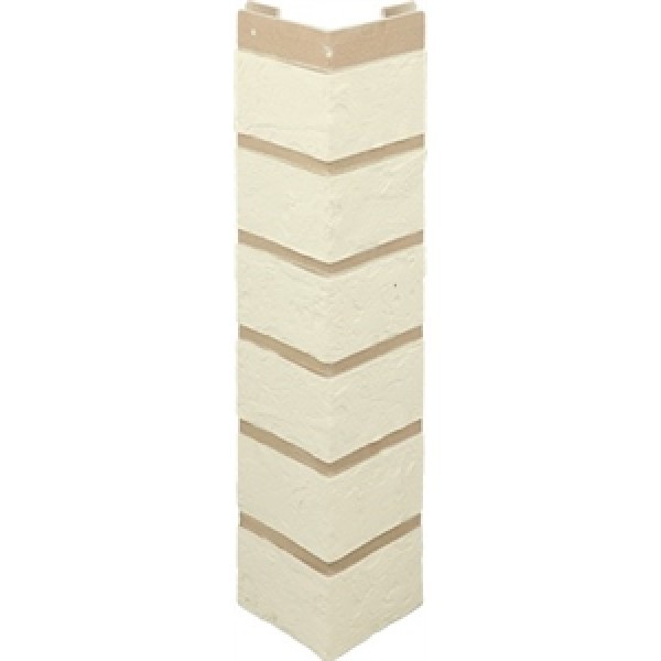 Наружный угол кирпич (белый), 0,47 х 0,1м 1 купить в Тюмени