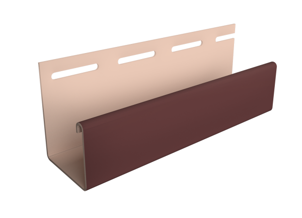 Фасадный J-профиль 30 мм Табачный купить в Тюмени