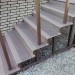 Ступень ДПК Outdoor Havana/Вельвет полнотелая серая  микс купить в Тюмени