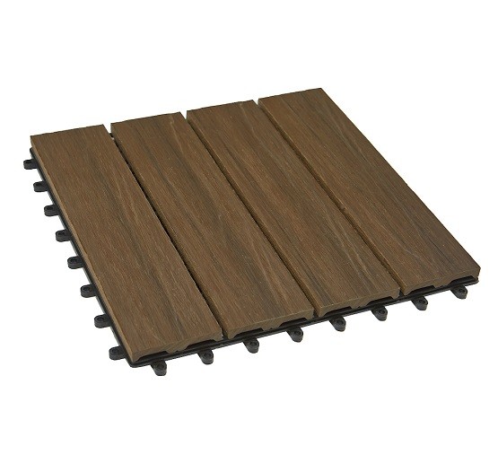 Садовый паркет дпк CM Garden Modern, 300х300 мм, PATINA BROWN (Патина коричневый) купить в Тюмени