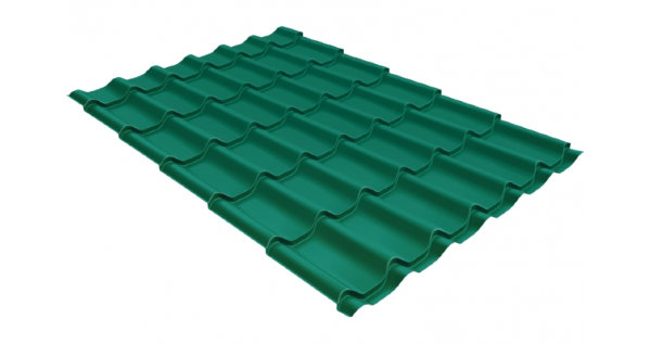 Металлочерепица классик 0,5 Satin RAL 5021 купить в Тюмени