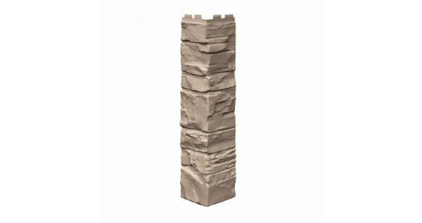 Угол наружный VOX Solid Stone Lazio камень светлая глина купить в Тюмени