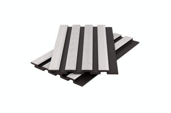 Стеновая панель брусковая двухцветная co-extrusion, white купить в Тюмени