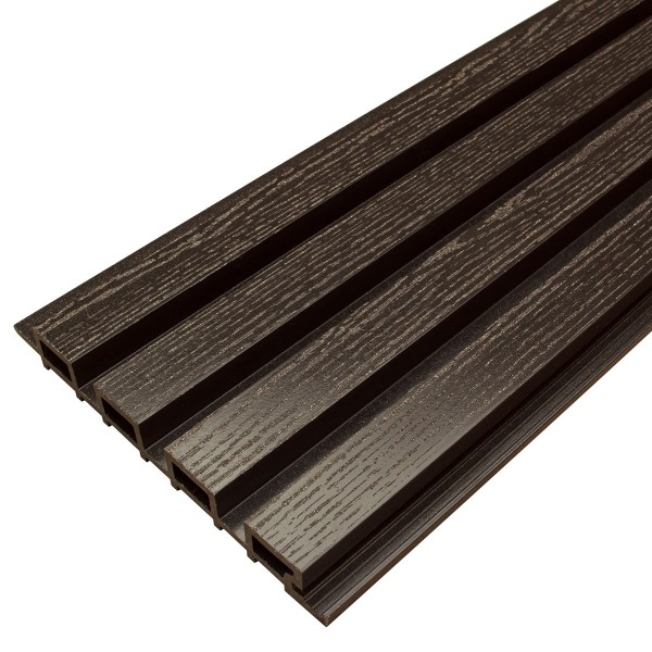 Фасадная доска из ДПК Faynag Wood Рейка Венге купить в Тюмени