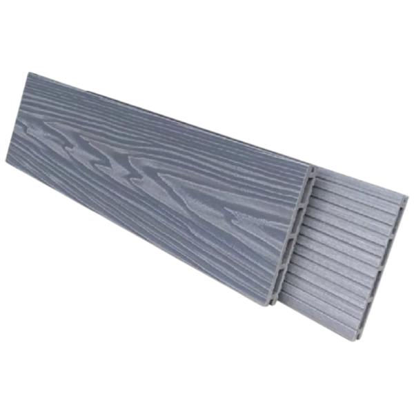 Террасная доска NanoWood Comfort 3D тиснение + вельвет Серый купить в Тюмени