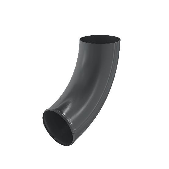 Водосток Aquasistem, система 150/100 - Отвод трубы RAL 7024 Тёмно-серый купить в Тюмени