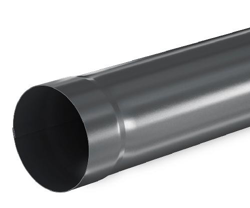 Водосток Aquasistem, система 150/100 - Труба водосточная 1.00м RAL 7024 Тёмно-серый купить в Тюмени