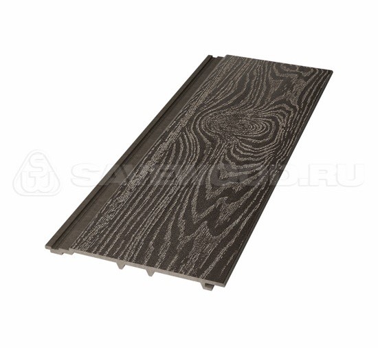 Сайдинг из дпк savewood sw-cedrus тангенциальный распил темно-коричневый купить в Тюмени